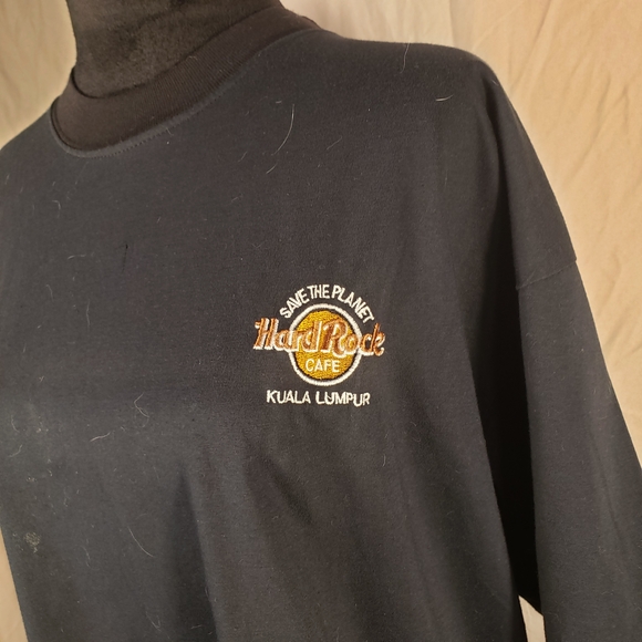Hard Rock Cafe Kuala Lumpur Black Short Sleeve Tee - L - Picture 2 of 5